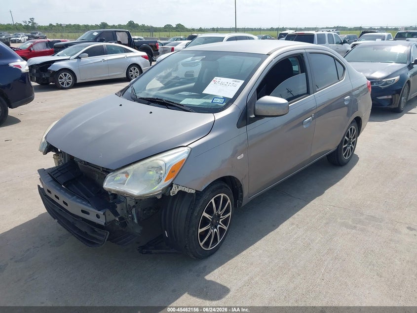 2017 MITSUBISHI MIRAGE SEDAN 1.2L I-3 DOHC, VVT, 78HP