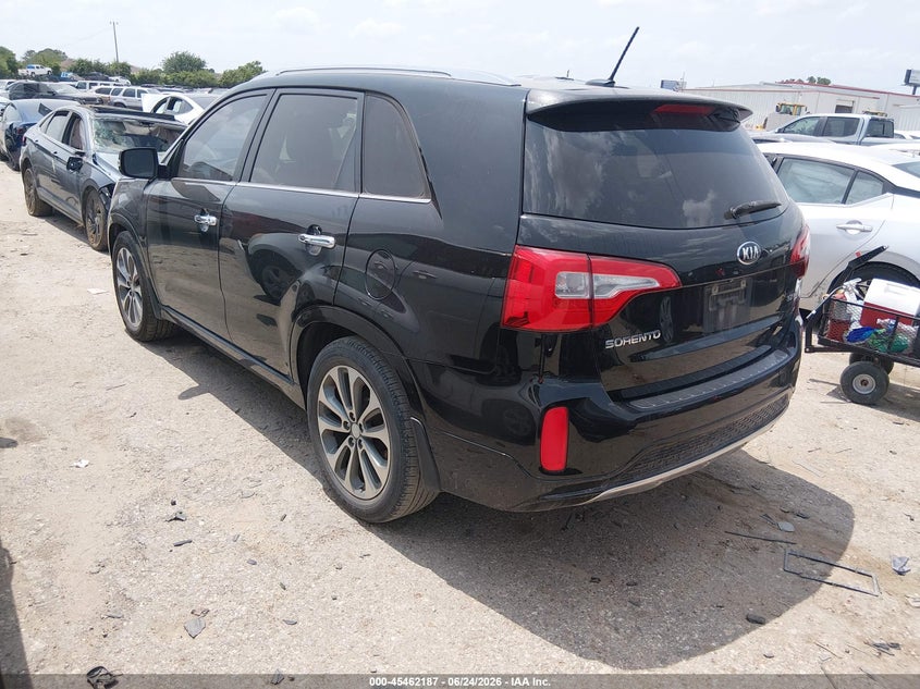 Vin: 5xykw4a72fg639638, lot: 45960300, kia sorento sx v6 20153