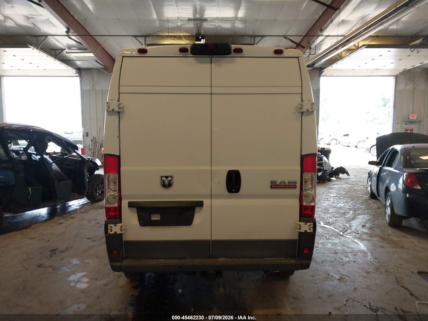 2018 Ram Promaster 3500 High Roof 159 Wb VIN: 3C6URVHG2JE108318 Lot: 45462230