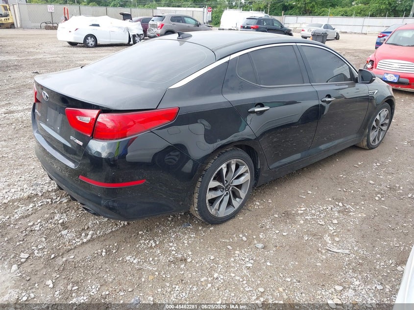 Vin: 5xxgr4a60fg353490, lot: 45960394, kia optima sx turbo 20154
