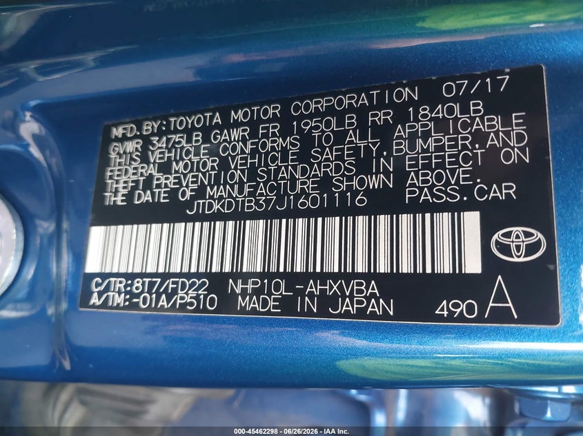 AtlanticExpress - Toyota Prius C