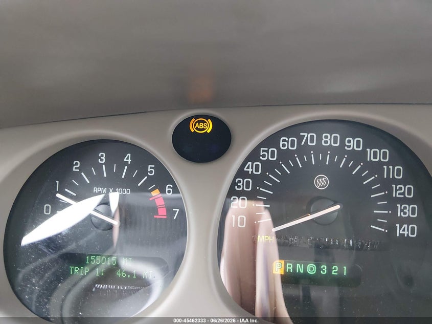 2002 BUICK LESABRE SEDAN 3.8L V-6 205HP