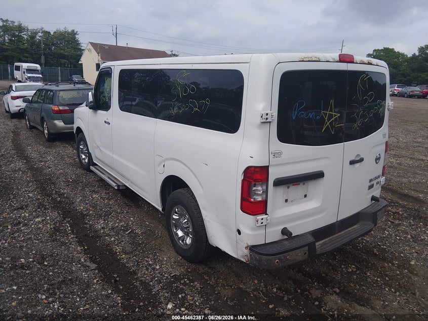 Vin: 5bzaf0aa9dn201849, lot: 45960500, nissan nv passenger nv3500 hd sv v8 20133