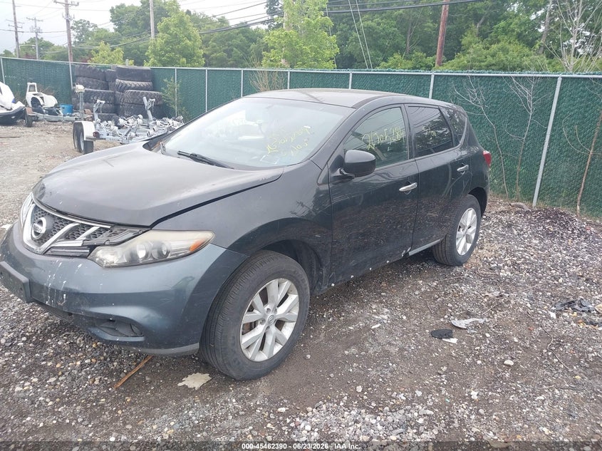 Vin: jn8az1mw4cw206622, lot: 45960502, nissan murano s 20122