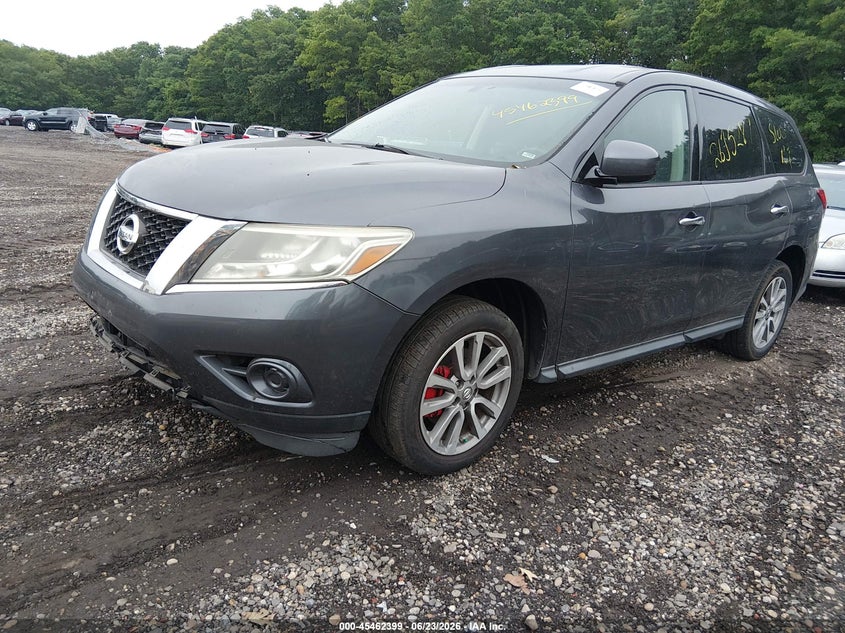 2014 NISSAN PATHFINDER auction photo 2
