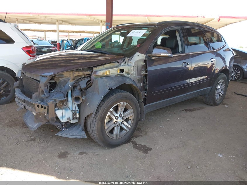 2015 CHEVROLET TRAVERSE VIN 1GNKRHKD9FJ203833 nuotrauka 2