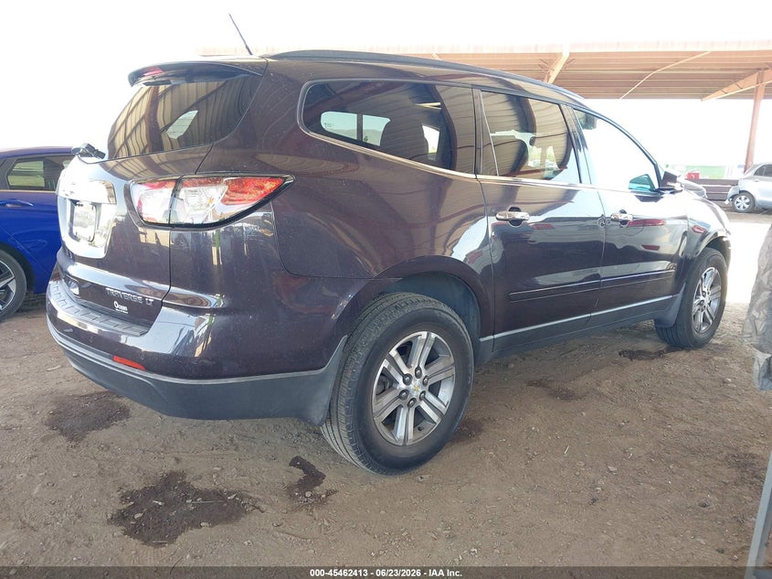 2015 CHEVROLET TRAVERSE VIN 1GNKRHKD9FJ203833 nuotrauka 4