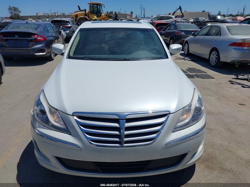 2012 Hyundai Genesis 3.8 VIN: KMHGC4DD1CU207192 Lot: 45462417