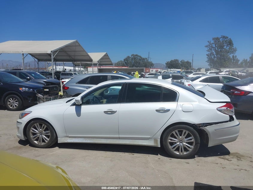 2012 Hyundai Genesis 3.8 VIN: KMHGC4DD1CU207192 Lot: 45462417