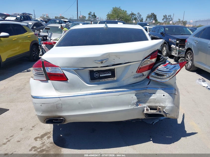 2012 Hyundai Genesis 3.8 VIN: KMHGC4DD1CU207192 Lot: 45462417