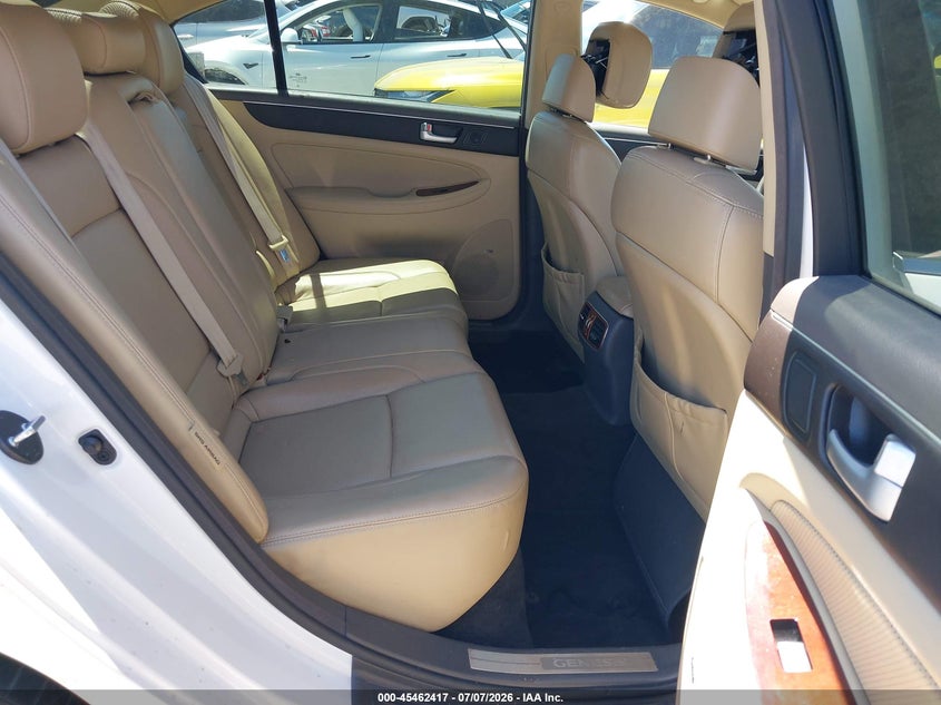 2012 Hyundai Genesis 3.8 VIN: KMHGC4DD1CU207192 Lot: 45462417