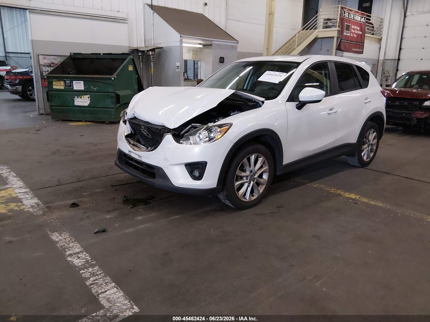Vin: jm3ke4de8d0162530, lot: 45960537, mazda cx-5 grand touring 20132