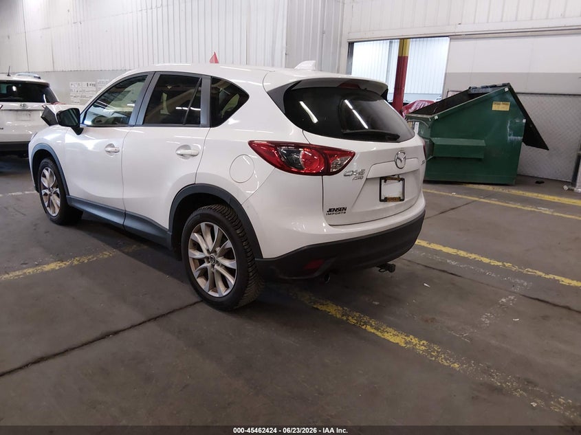 Vin: jm3ke4de8d0162530, lot: 45960537, mazda cx-5 grand touring 20133