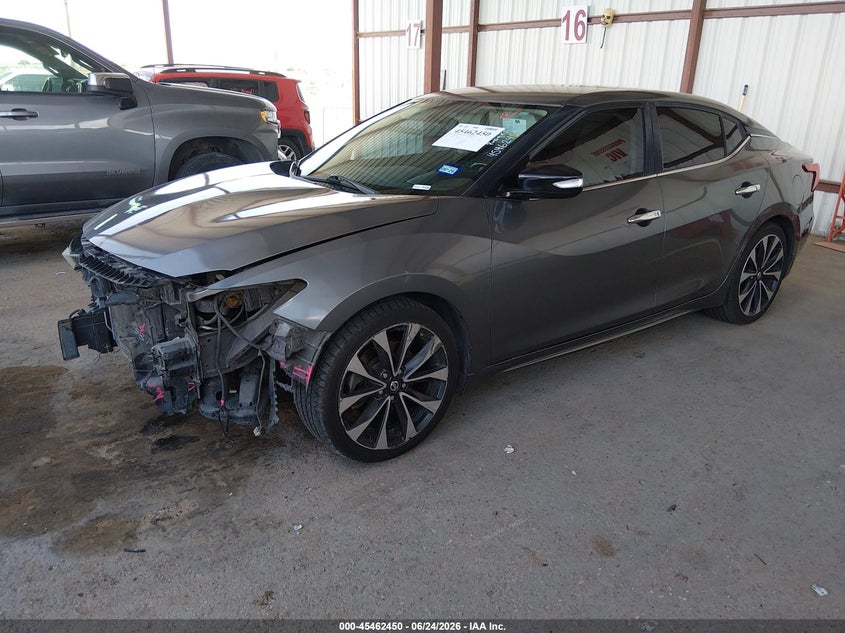 Vin: 1n4aa6ap8gc422788, lot: 45960563, nissan maxima 3.5 platinum/3.5 s/3.5 sl/3.5 sr/3.5 sv 20162
