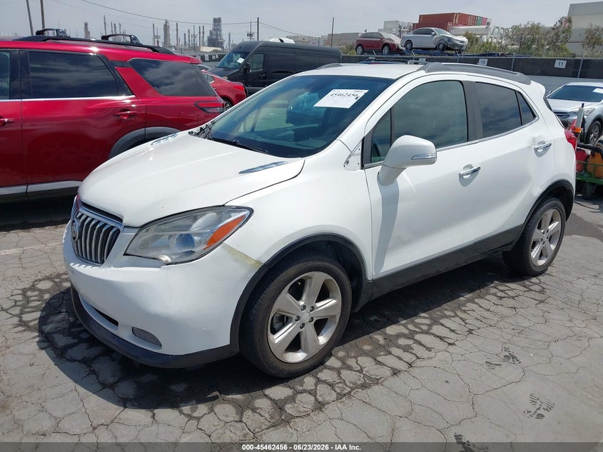 Vin: kl4cjasb9gb626797, lot: 45960569, buick encore 20162