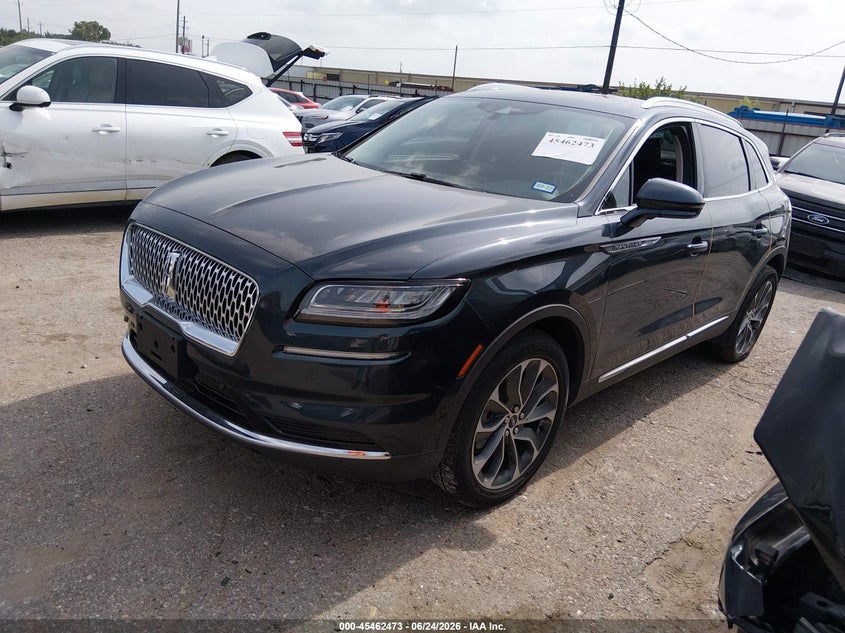 Vin: 2lmpj8kp9pbl26540, lot: 45960586, lincoln nautilus reserve 20232