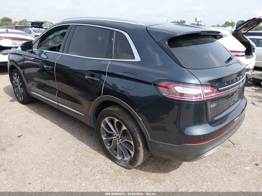 Vin: 2lmpj8kp9pbl26540, lot: 45960586, lincoln nautilus reserve 20233