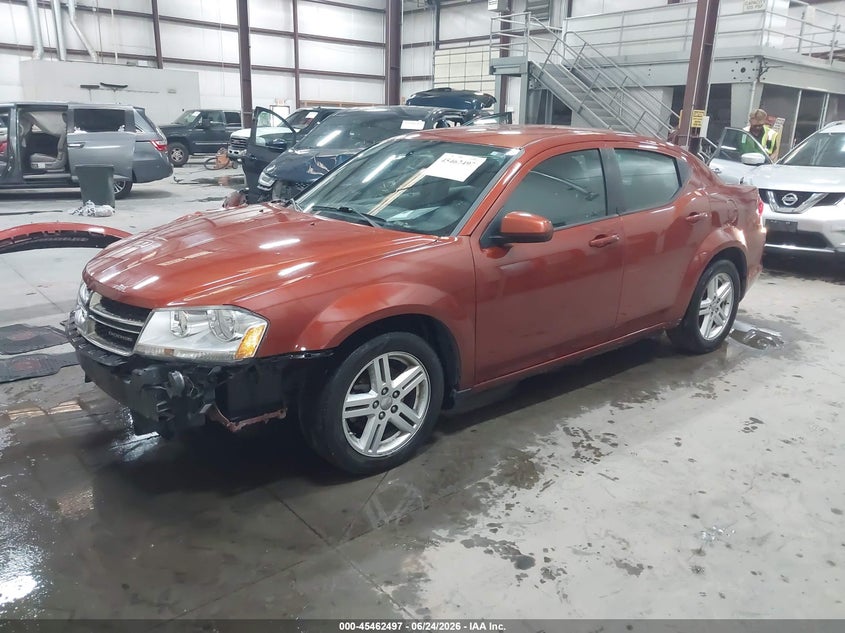 Vin: 1c3cdzcb3cn166060, lot: 45960610, dodge avenger sxt 20122