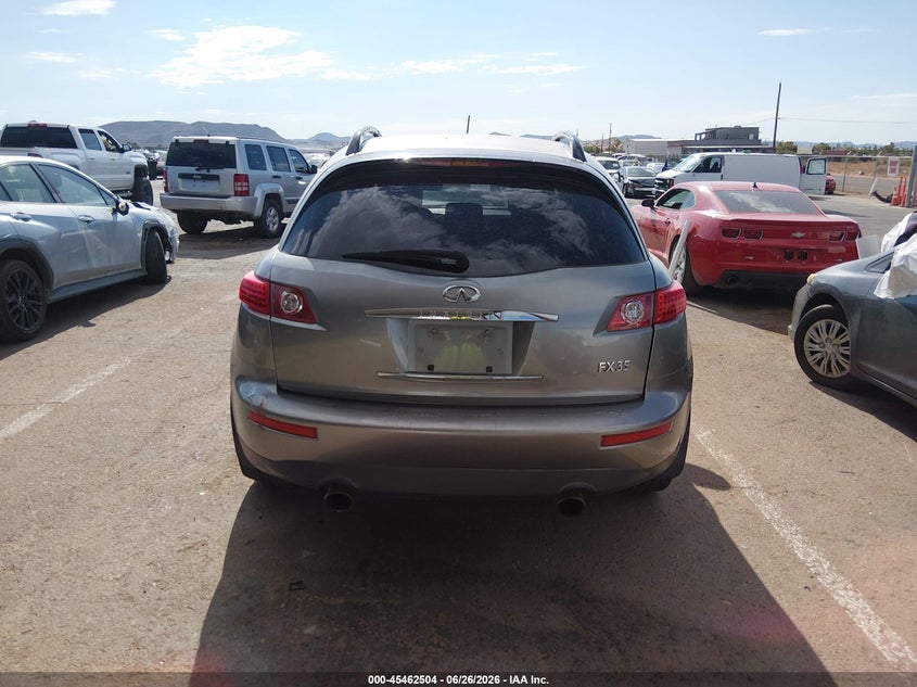 2006 Infiniti Fx35 VIN: JNRAS08U96X104119 Lot: 45462504