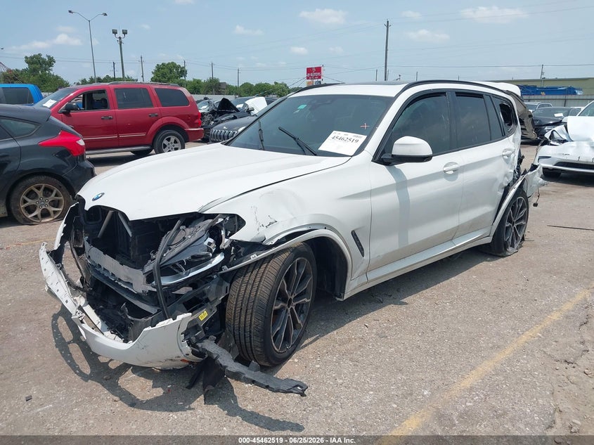 2021 BMW X3 auction photo 2