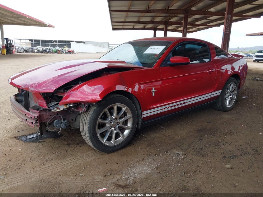 2011 FORD MUSTANG VIN 1ZVBP8AMXB5160586 nuotrauka 2