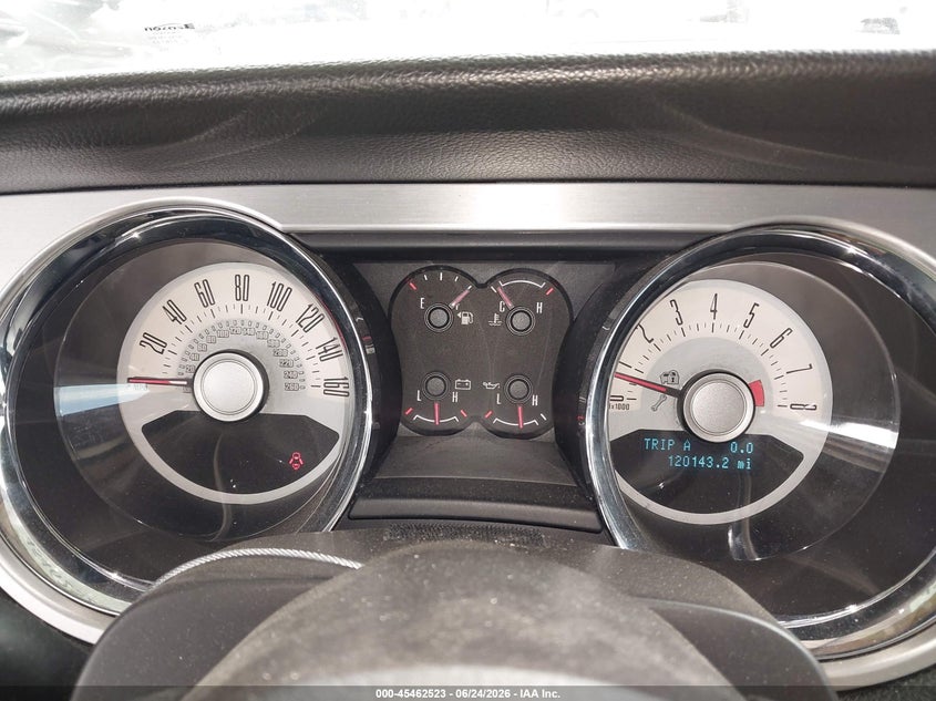 2011 FORD MUSTANG VIN 1ZVBP8AMXB5160586 nuotrauka 7