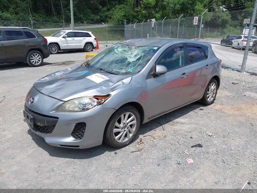 Vin: jm1bl1l84d1713443, lot: 45960661, mazda mazda3 i touring 20132