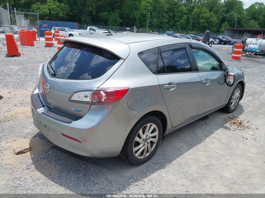 Vin: jm1bl1l84d1713443, lot: 45960661, mazda mazda3 i touring 20134
