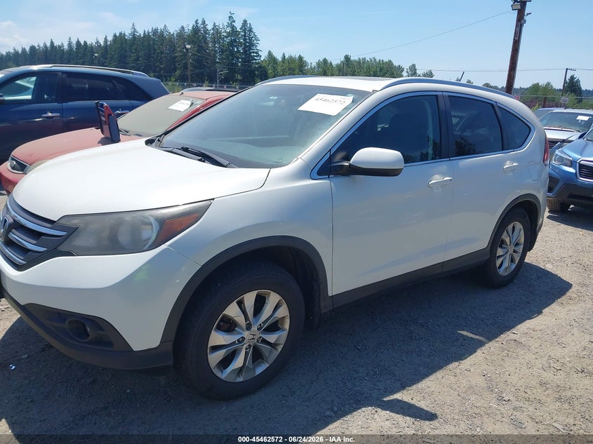 2014 Honda Cr-V Ex-L 5J6RM4H71EL100502 photo 1