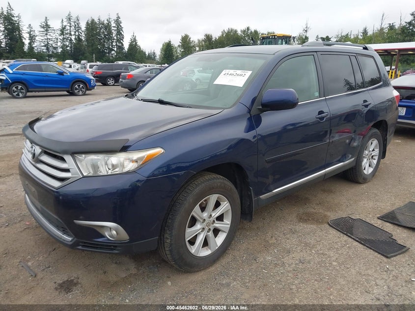 2013 Toyota Highlander Se V6 5TDBK3EH1DS222116 photo 1