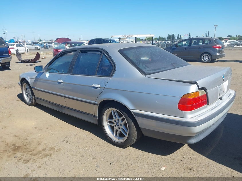 BMW 740IA 1999 VIN WBAGG8338XDN75204