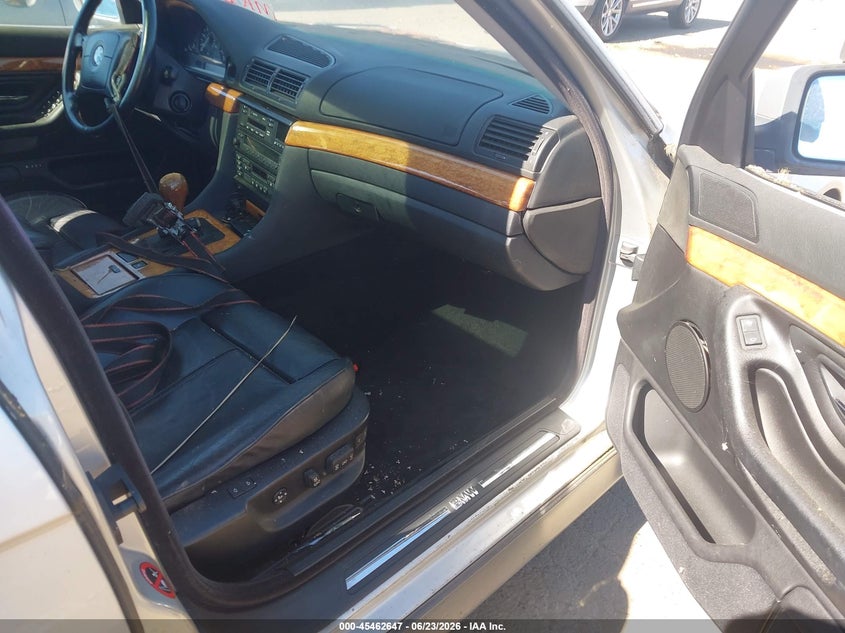 BMW 740IA 1999 VIN WBAGG8338XDN75204