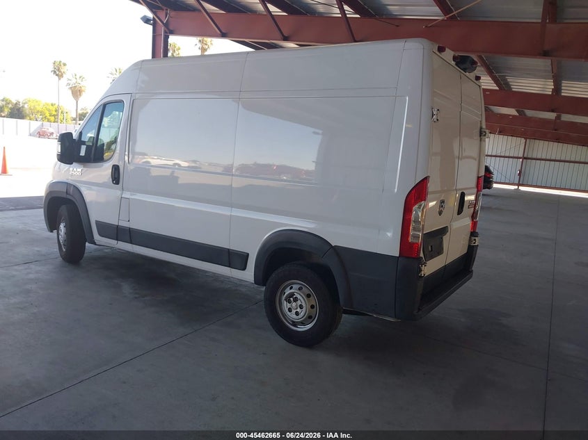 Vin: 3c6trvcg5ke520396, lot: 45960778, ram promaster 2500 high roof 136 wb 20193