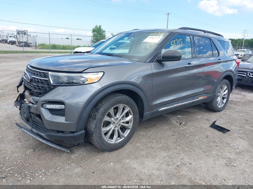 2021 Ford Explorer Xlt 1FMSK8DH9MGA13033 photo 1