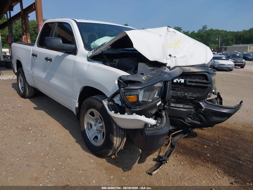 Vin: 1c6rrfcg0rn139108, lot: 45960877, ram 1500 tradesman  4x4 6'4 box 20241