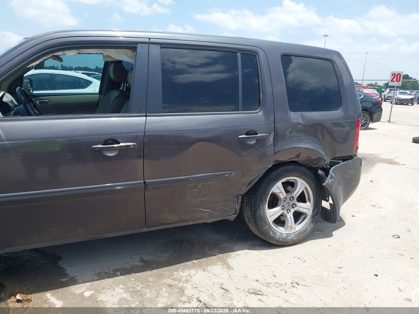 2013 Honda Pilot Ex-L VIN: 5FNYF3H57DB018912 Lot: 45462775