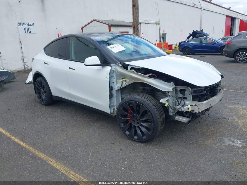 Vin: 5yjygdef5mf146713, lot: 45960904, tesla model y performance dual motor all-wheel drive 2021 img_1