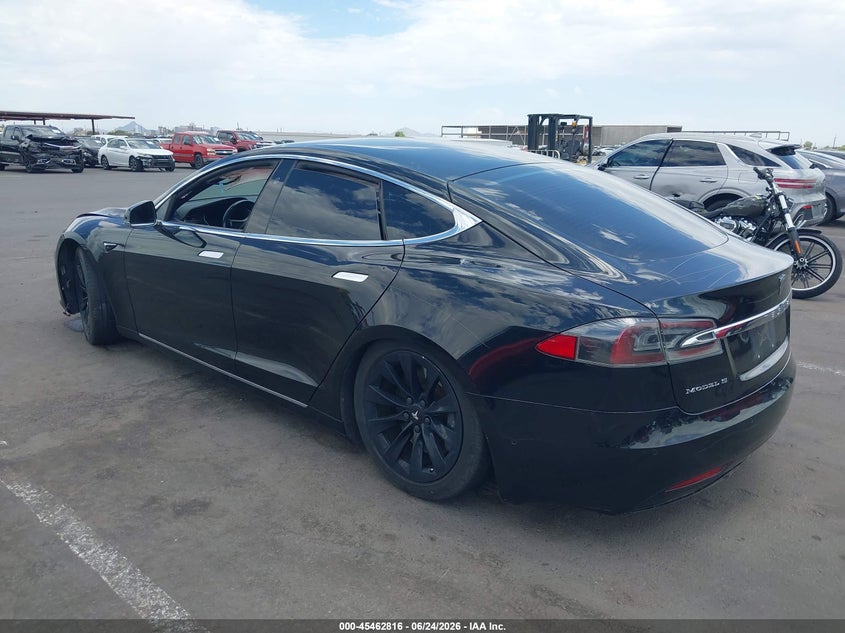 Vin: 5yjsa1e26jf300117, lot: 45960929, tesla model s 100d/75d/p100d 20183