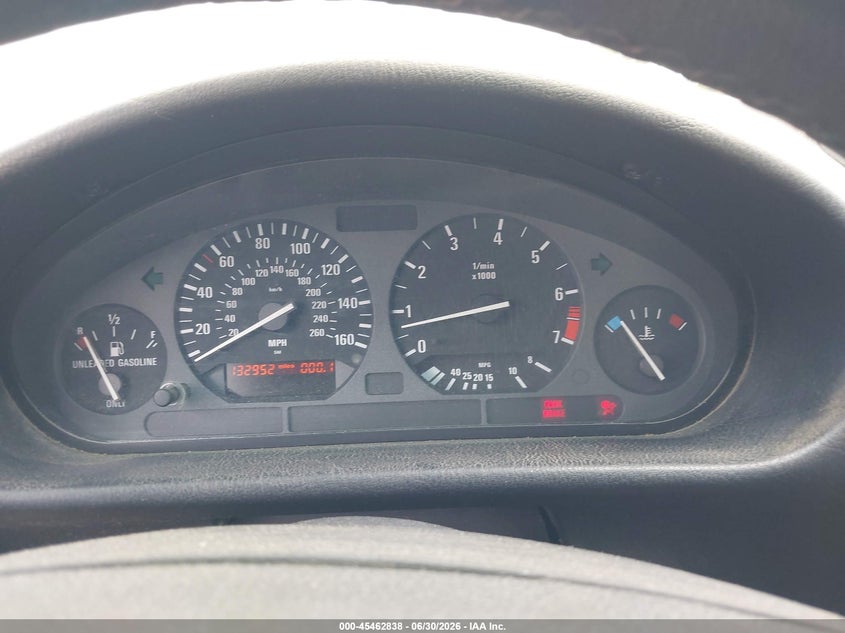 1995 BMW 325 Ic Automatic VIN: WBABJ6320SJD38310 Lot: 45462838