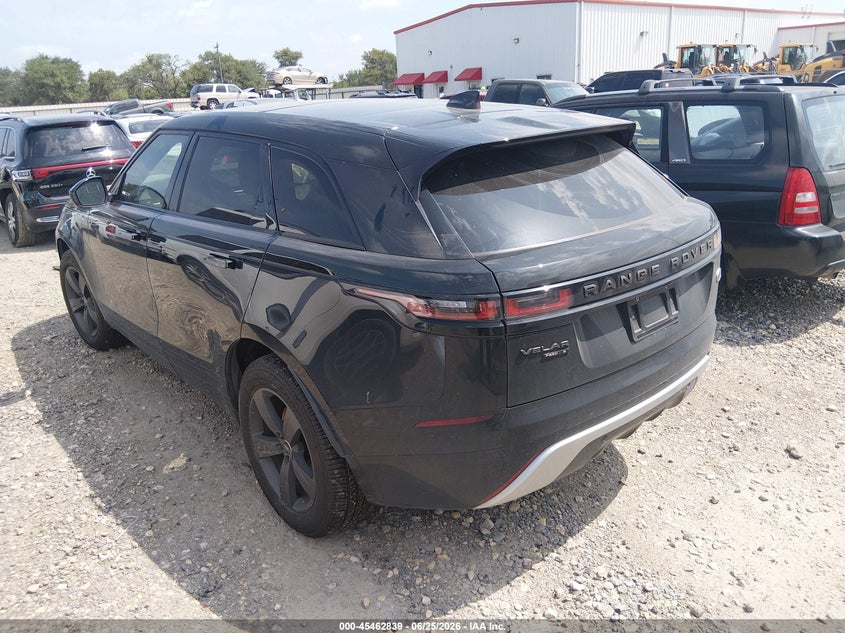 Vin: salyk2ex2la251589, lot: 45960952, land rover range rover velar p250 r-dynamic s 20203