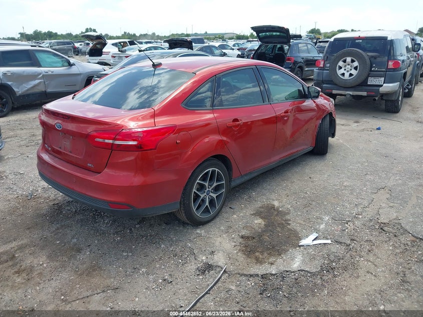 Vin: 1fadp3h28jl302260, lot: 45960965, ford focus sel 20184
