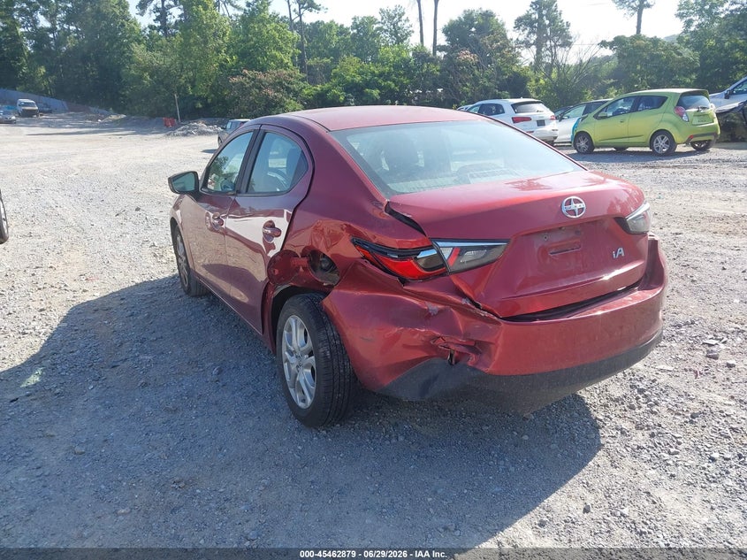 Vin: 3mydlbzv5gy106321, lot: 45960992, scion ia 20163