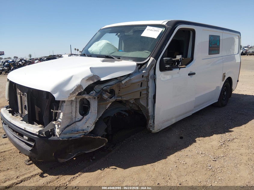 Vin: 1n6af0kx2en108186, lot: 45961008, nissan nv cargo nv2500 hd s v8 20142