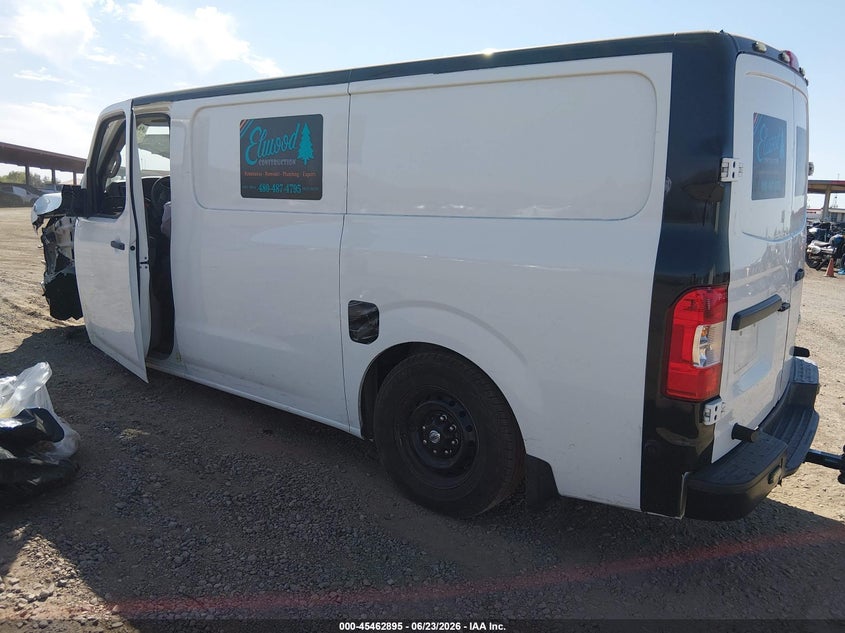 Vin: 1n6af0kx2en108186, lot: 45961008, nissan nv cargo nv2500 hd s v8 20143