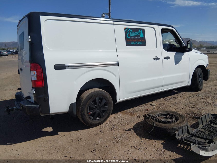 Vin: 1n6af0kx2en108186, lot: 45961008, nissan nv cargo nv2500 hd s v8 20144