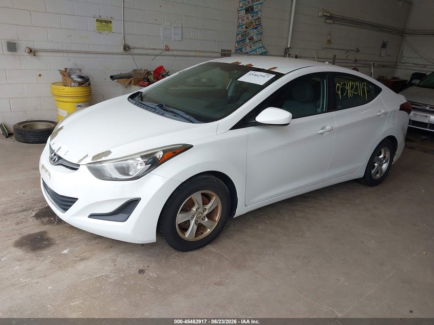 2014 Hyundai Elantra Se 5NPDH4AE7EH527703 photo 1