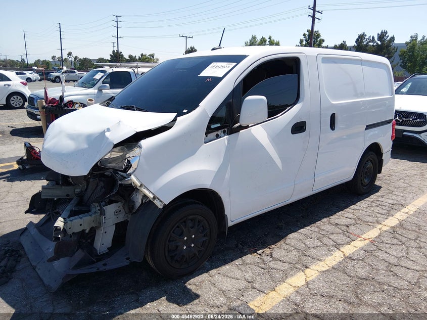 2017 Nissan NV200, Front End, IAAI, VIN 3N6CM0KN2HK695500 — photo 2