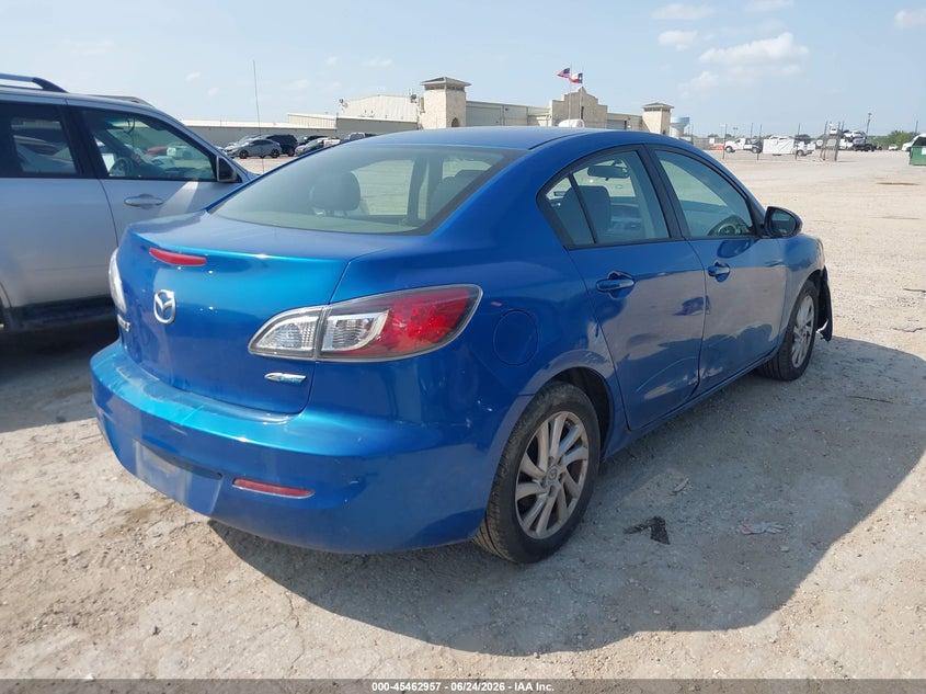 Vin: jm1bl1v78c1695466, lot: 45961070, mazda mazda3 i touring 20124