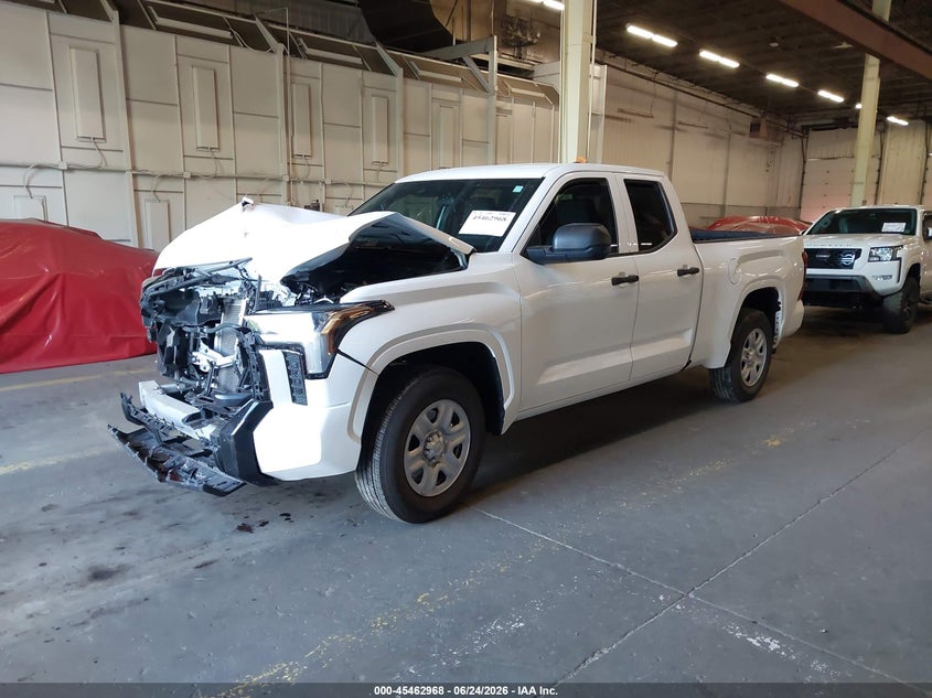 2026 Toyota Tundra Sr 6.5' Bed, Front End, IAAI, VIN 5TFKB5AA0TX054370 — photo 2