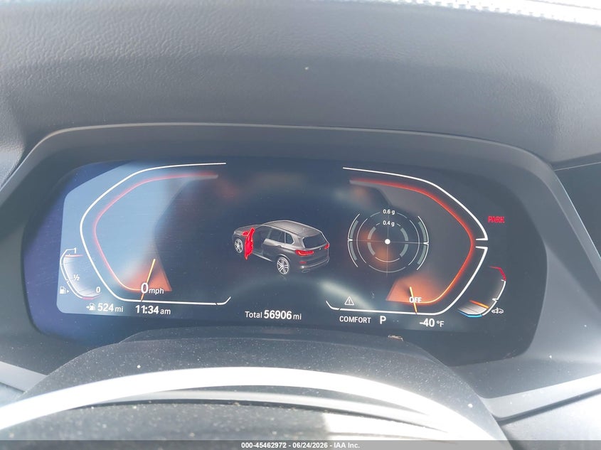 2021 BMW X5 SPORT UTILITY VEHICLE 3.0L I-6 DI, DOHC, VVT, TURBO, 335HP